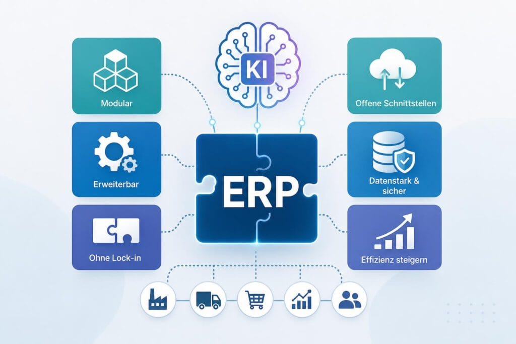 Zukunftssichere ERP-Systeme mit KI
